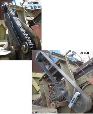Quarry Poly Chain GT Carbon Pug Mill