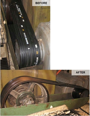 Paper Mill Predator Rechipper Drive