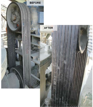 Copper Mine Predator Belt Kawaski Crusher