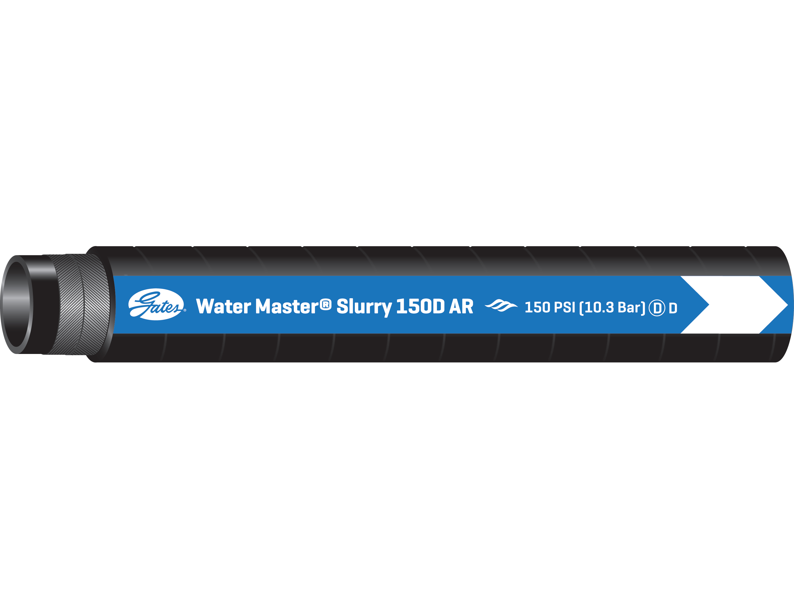 Water Master Slurry 150D AR Heavy-Duty Discharge Hose