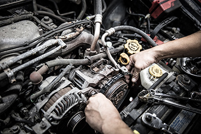 Automotive Engine Bay Image