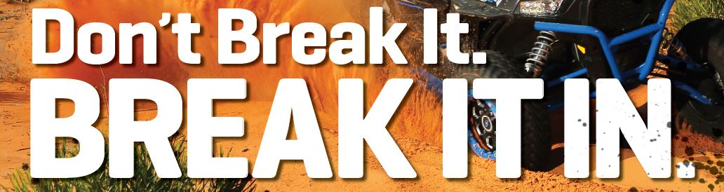 Powersports Belt Break In Procedure